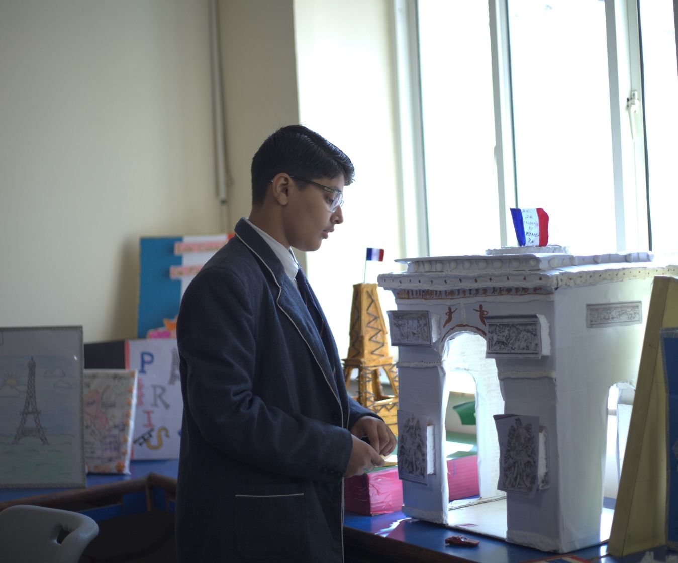 Gyan vihar is a carefully designed school that makes