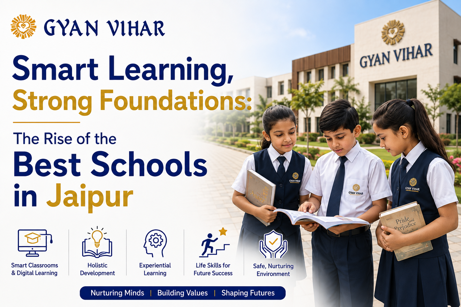 Smart Learning, Strong Foundations The Rise of the Best Schools in Jaipur